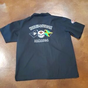 🏍Harley Jamaica Mechanic Shirt (XL)🏍